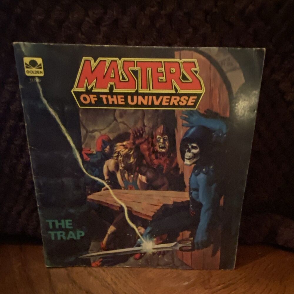 Masters of the Universe The Trap Golden Book (1983) W.B. DuBAY Dan Spiegel